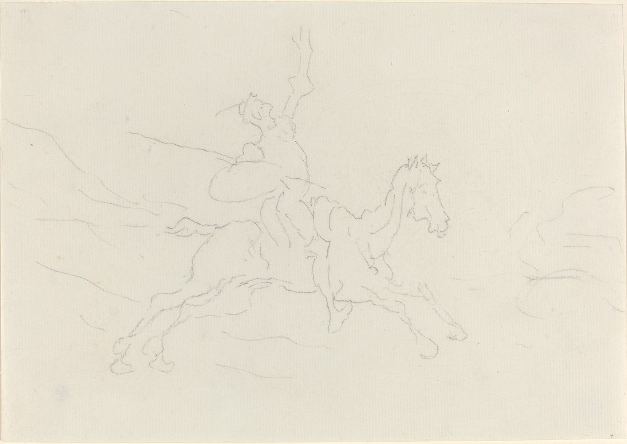 Don Quichot door Honoré Daumier
