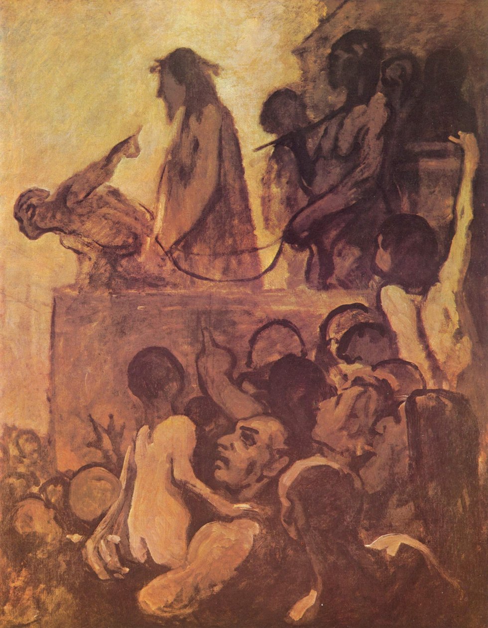 Ecce homo door Honoré Daumier