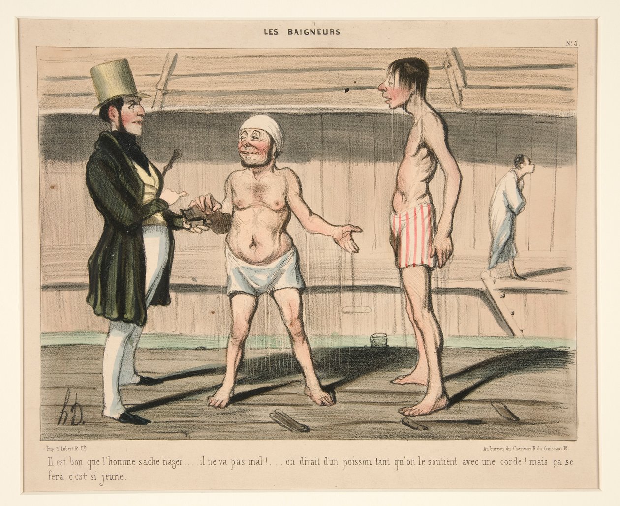 Il est bon que l door Honoré Daumier