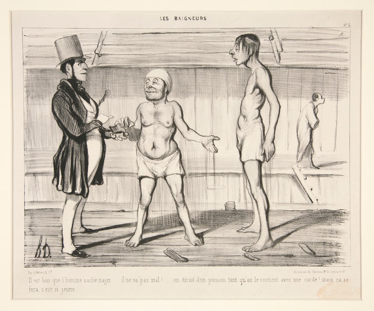 Il est bon que l door Honoré Daumier