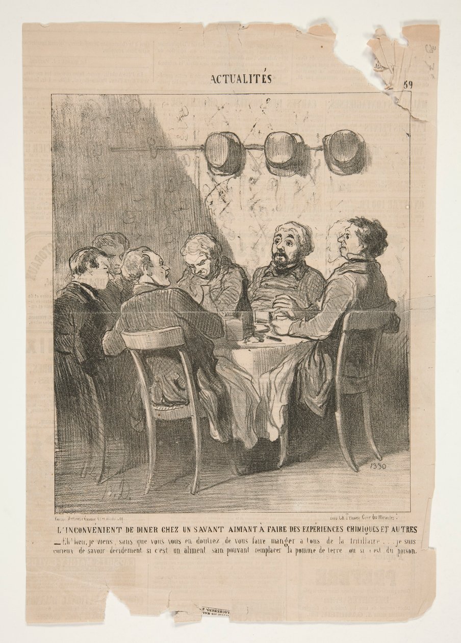 L door Honoré Daumier