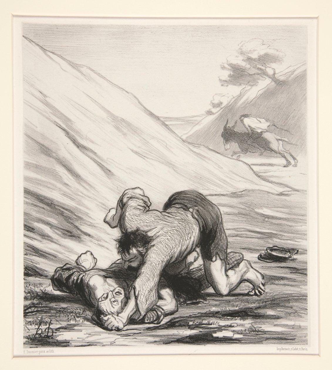 L door Honoré Daumier