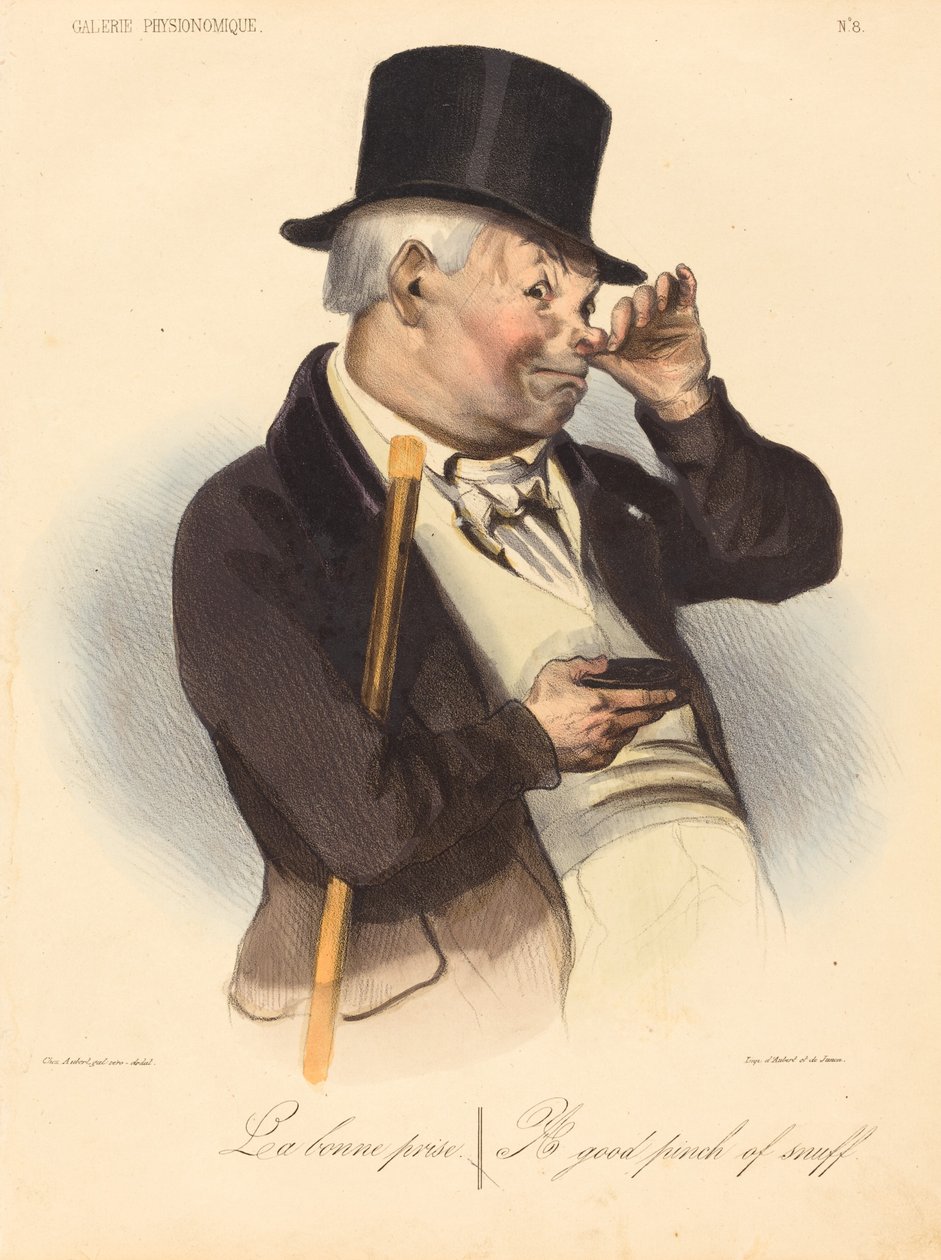 De goede vangst door Honoré Daumier