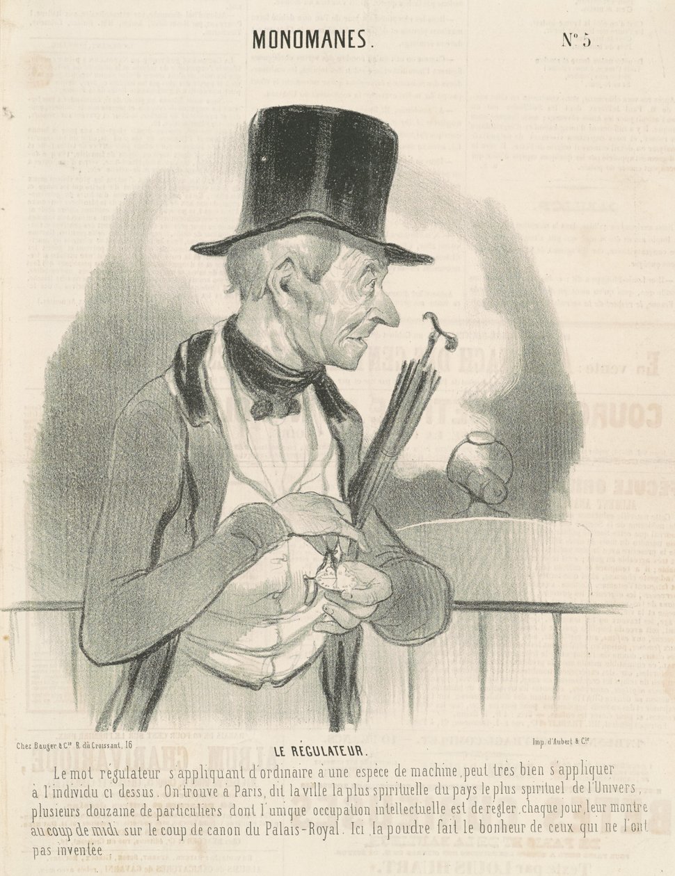 De regelaar door Honoré Daumier