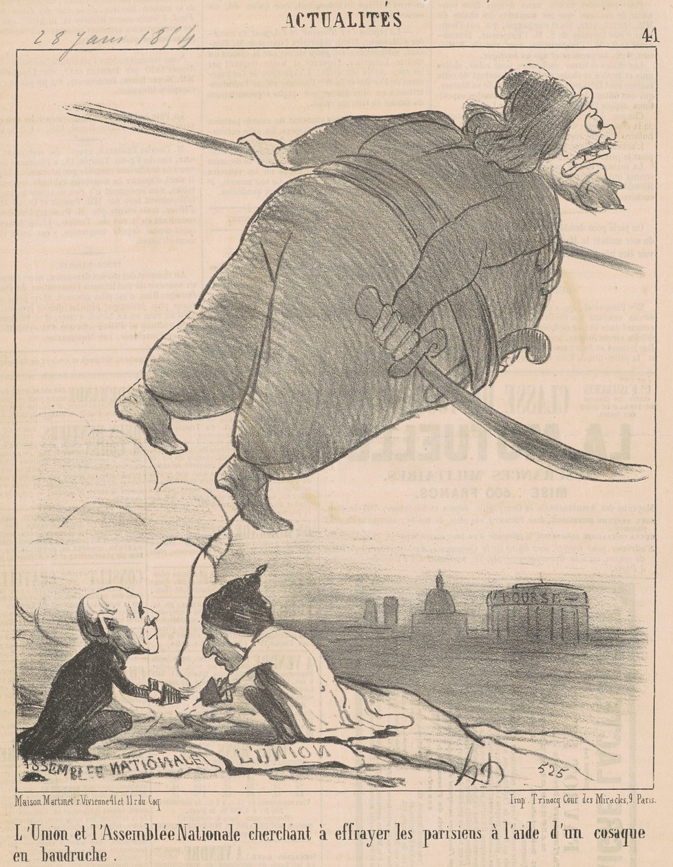 De debatten ... door Honoré Daumier