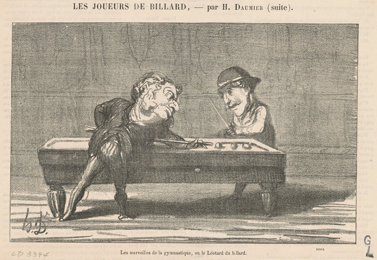 De wonderen van de gymnastiek ... door Honoré Daumier