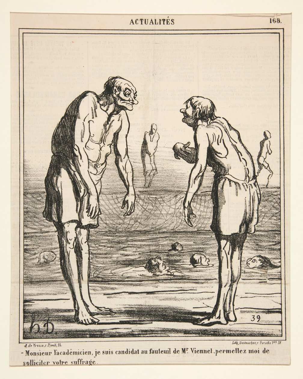 Monsieur l door Honoré Daumier
