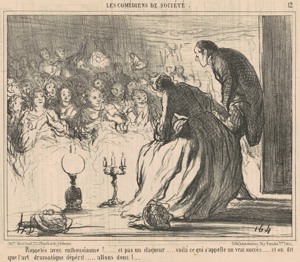 Herinnerd met Enthousiasme! ... door Honoré Daumier