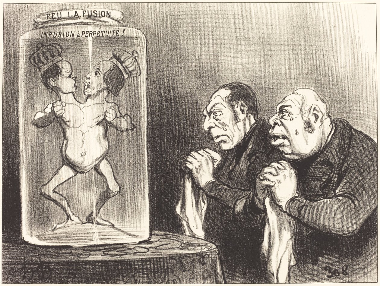 Overbodige Spijt! door Honoré Daumier