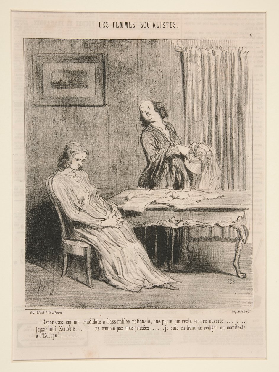 Afgewezen als kandidaat door Honoré Daumier