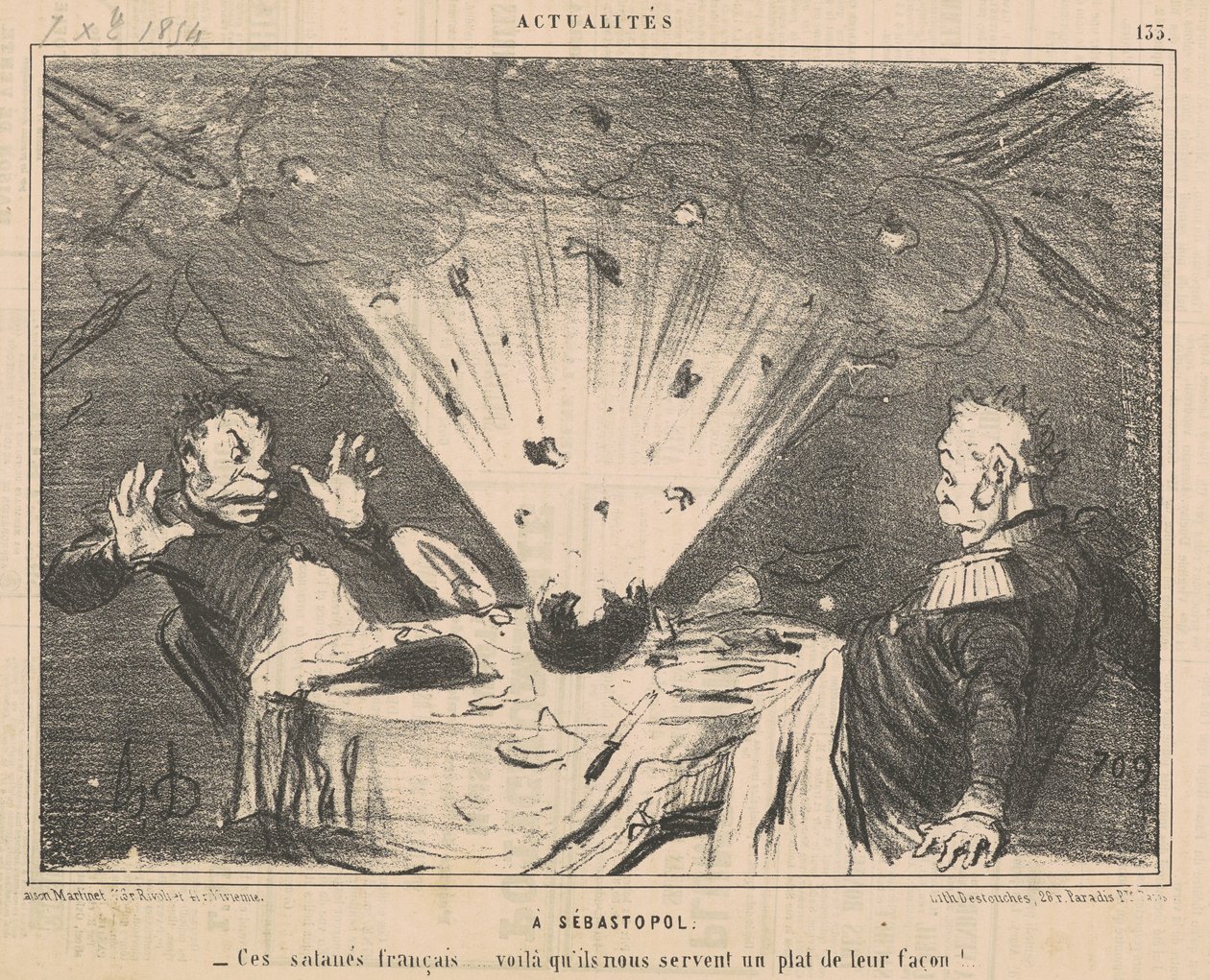 Sebastopol door Honoré Daumier