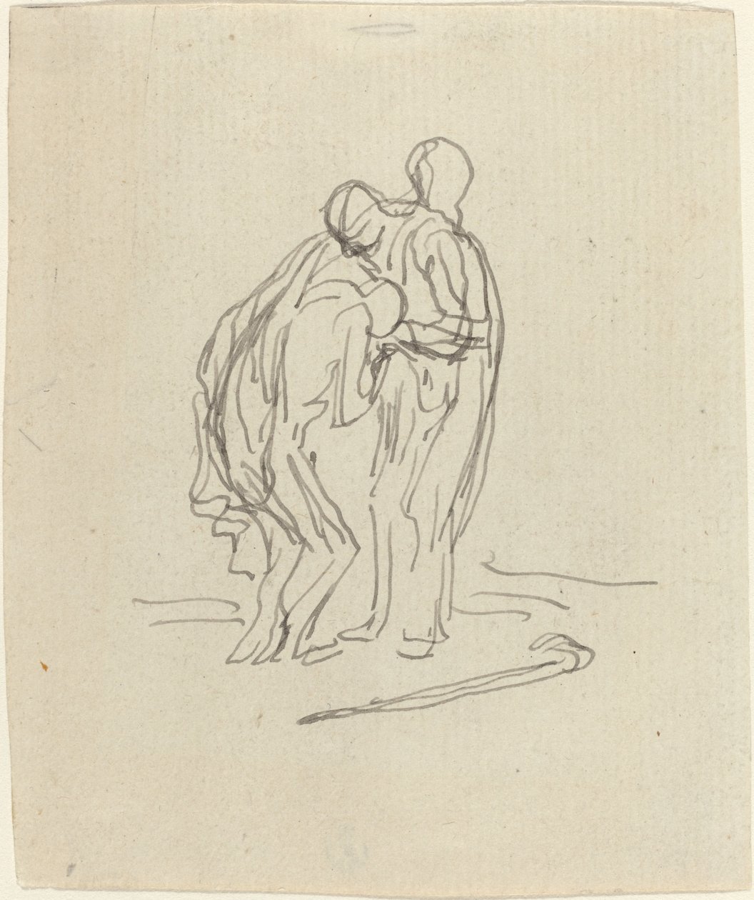 De Verloren Zoon door Honoré Daumier