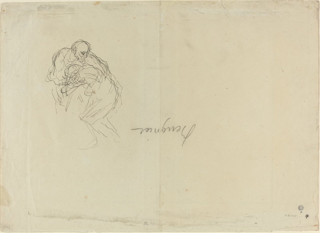 De Verloren Zoon door Honoré Daumier