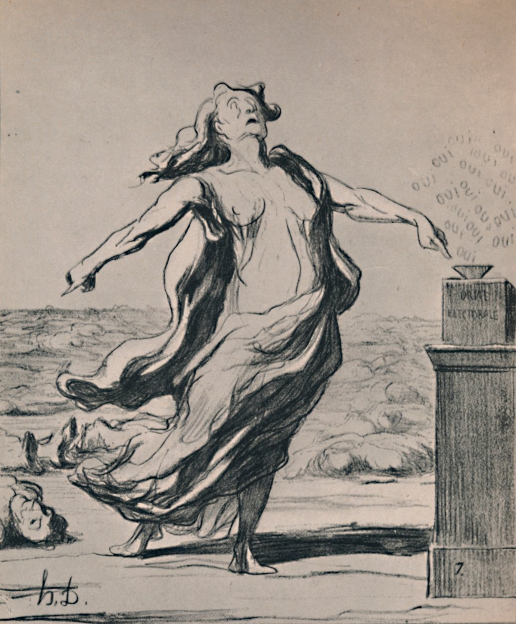 Dit heeft dat gedood door Honoré Daumier