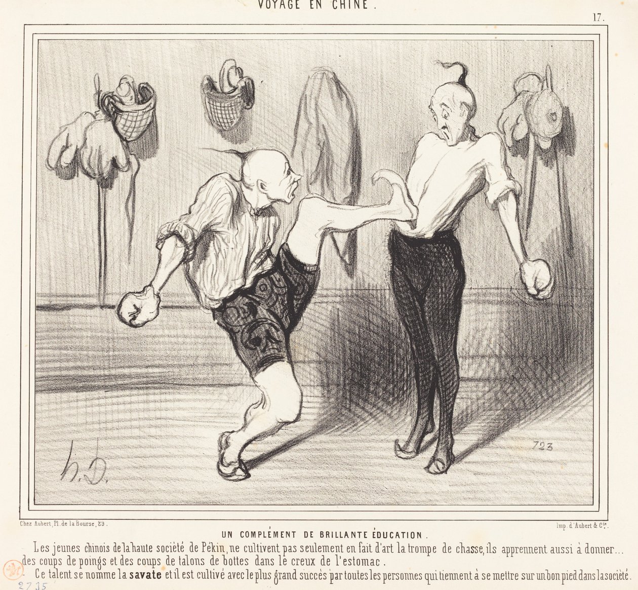 Een aanvulling op een schitterende opleiding door Honoré Daumier