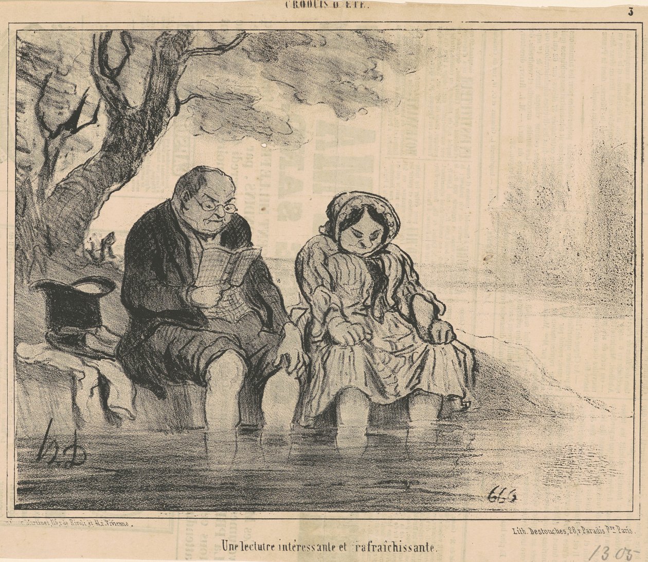 Een Interessante en Verfrissende Lezing door Honoré Daumier