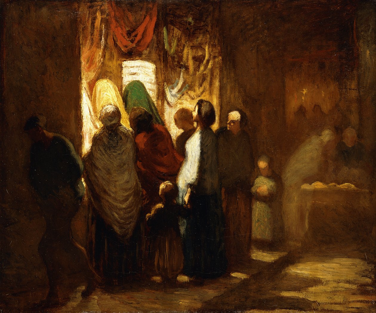 Etalages kijken door Honoré Daumier