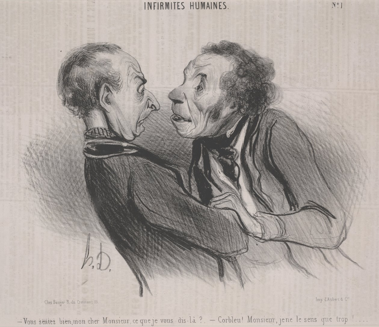 Menselijke Zwakheden, nr. 1 door Honoré Daumier