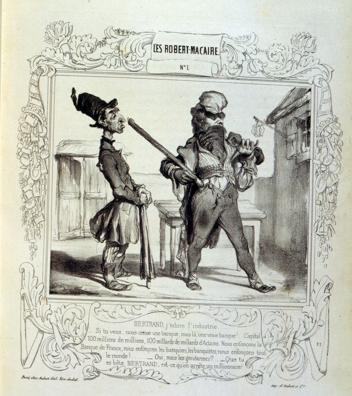 Ideeën en legendes Philipon door Honoré Daumier