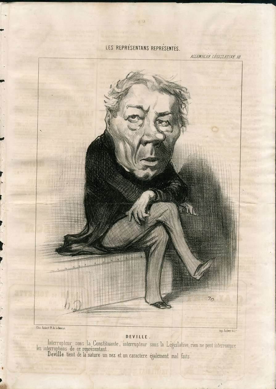 Le Charivari door Honoré Daumier