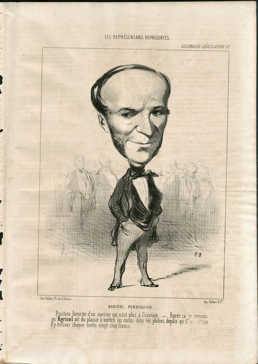 Le Charivari door Honoré Daumier