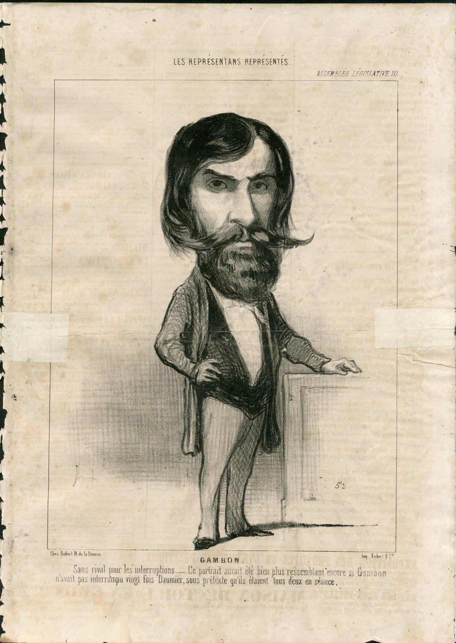Le Charivari door Honoré Daumier