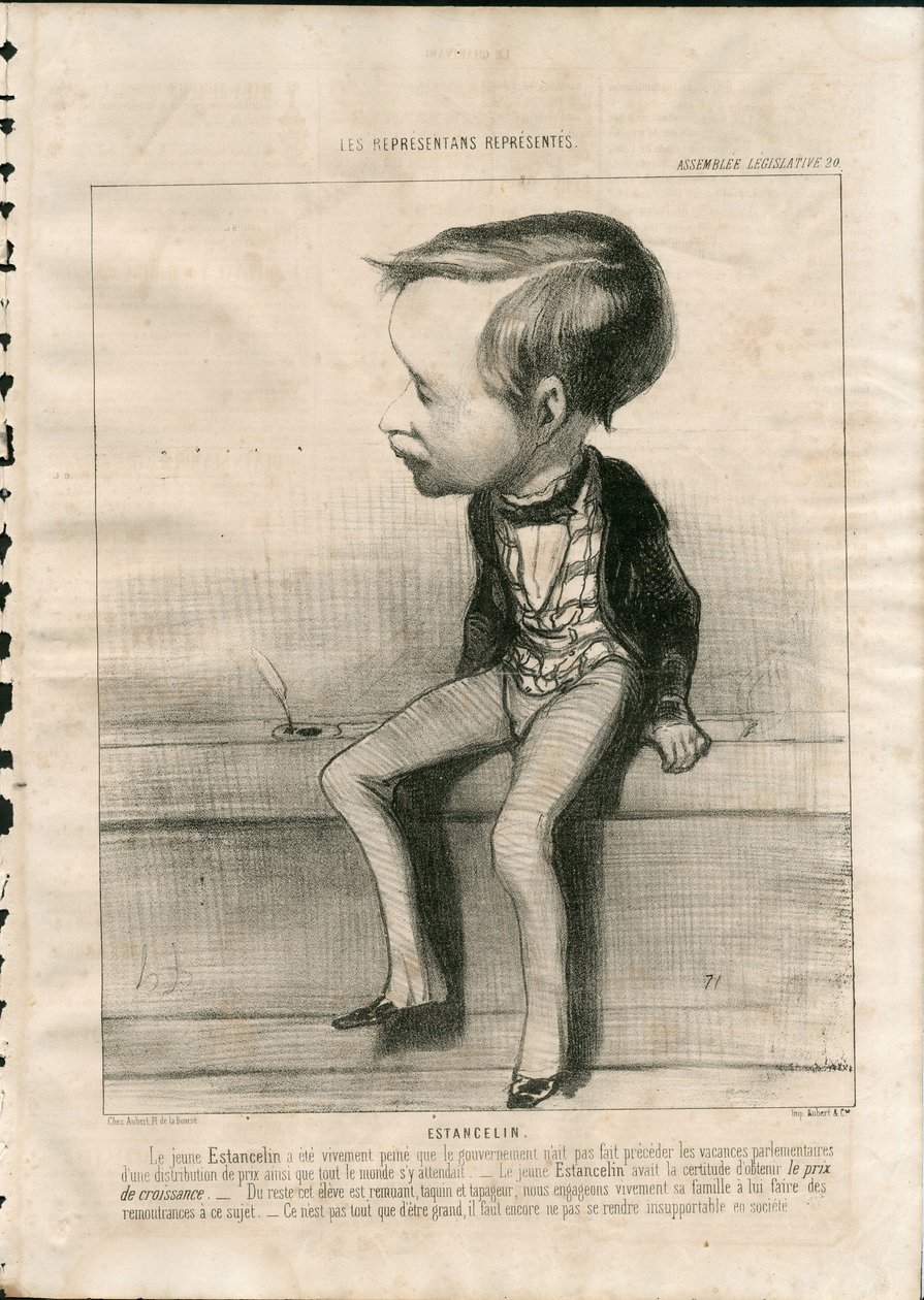 Le Charivari door Honoré Daumier