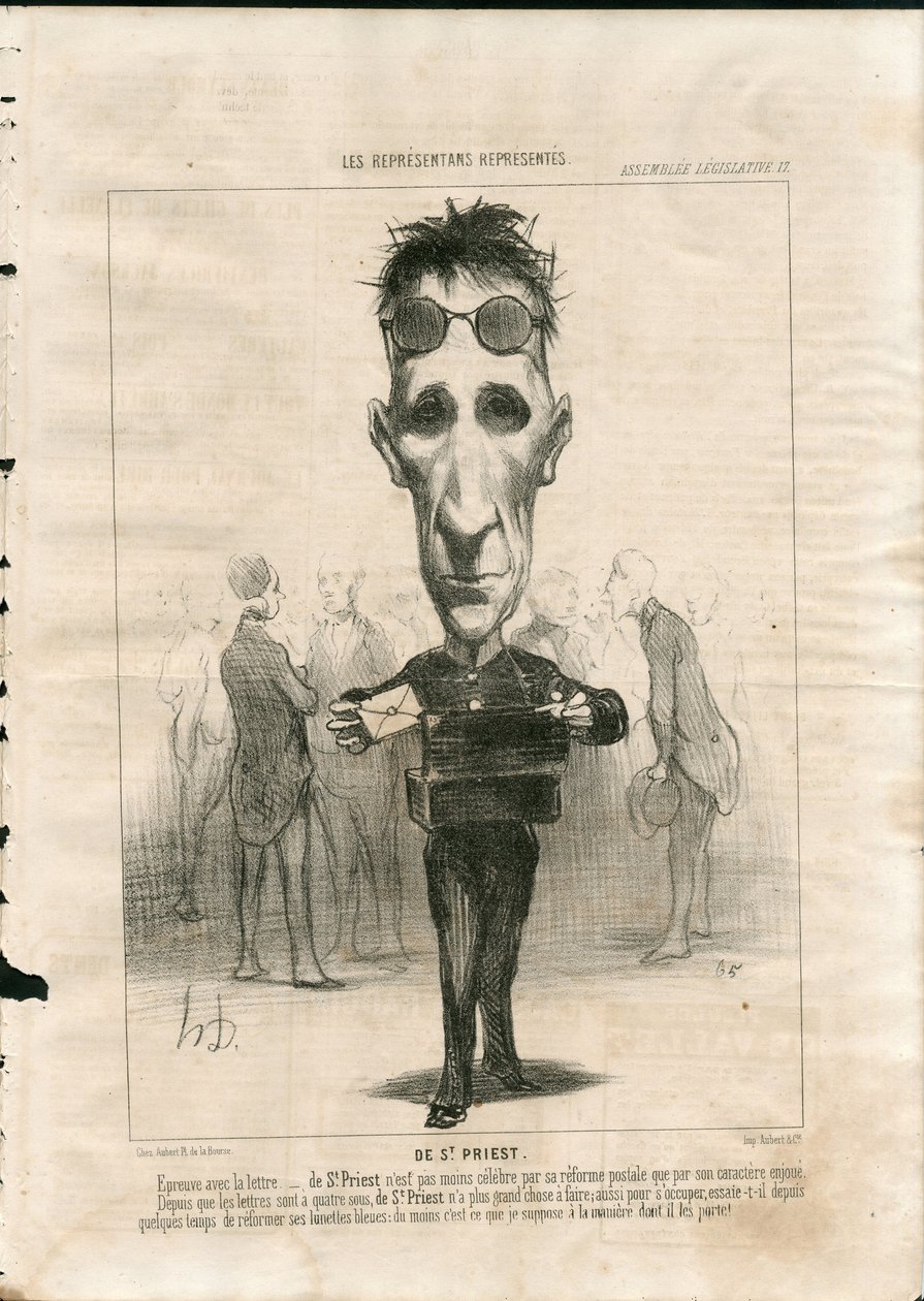 Le Charivari door Honoré Daumier