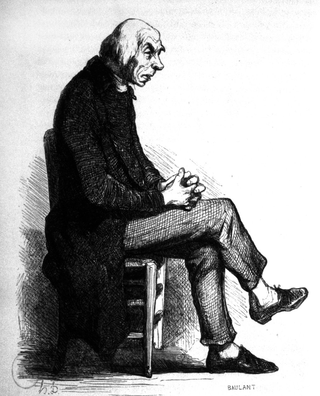 Père Goriot door Honoré Daumier