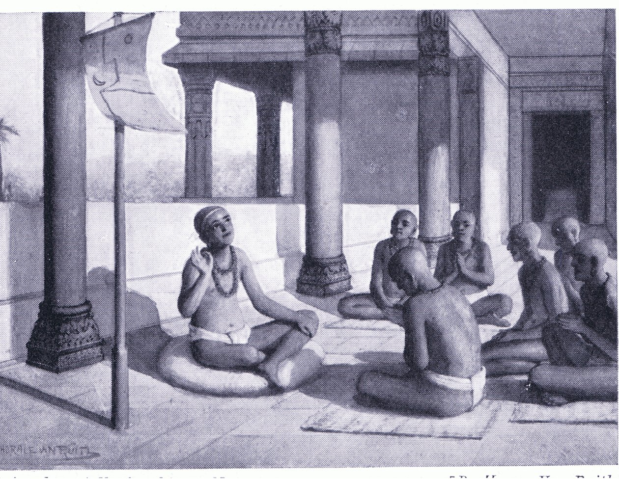 Sankarachaya spreekt over één God 815 n.Chr. door Horace van Ruith