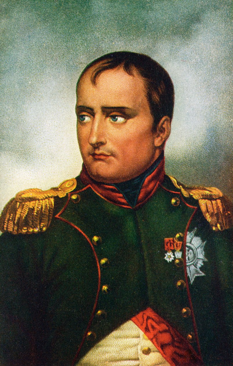 Portret van Napoleon Bonaparte door Horace (after) Vernet
