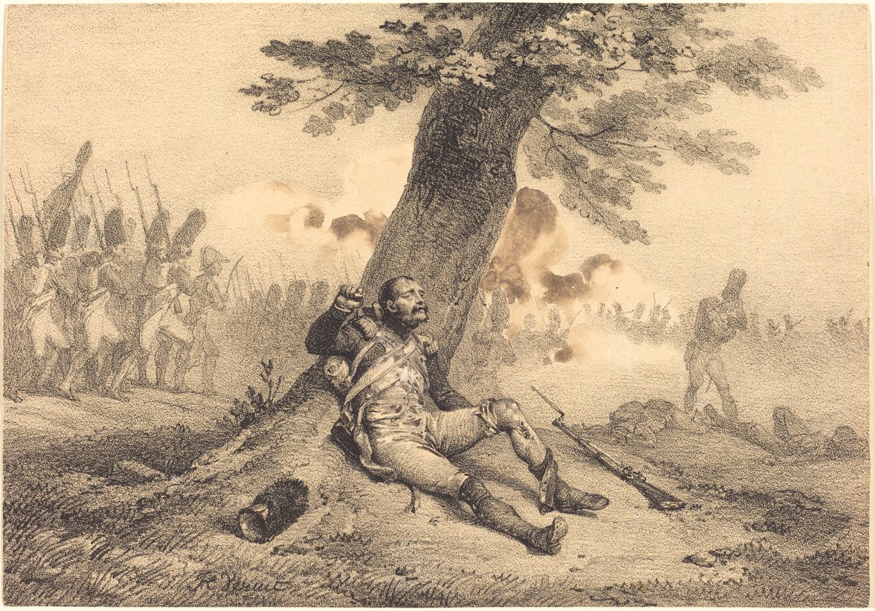 Gredin de Sort!... door Emile Jean Horace Vernet