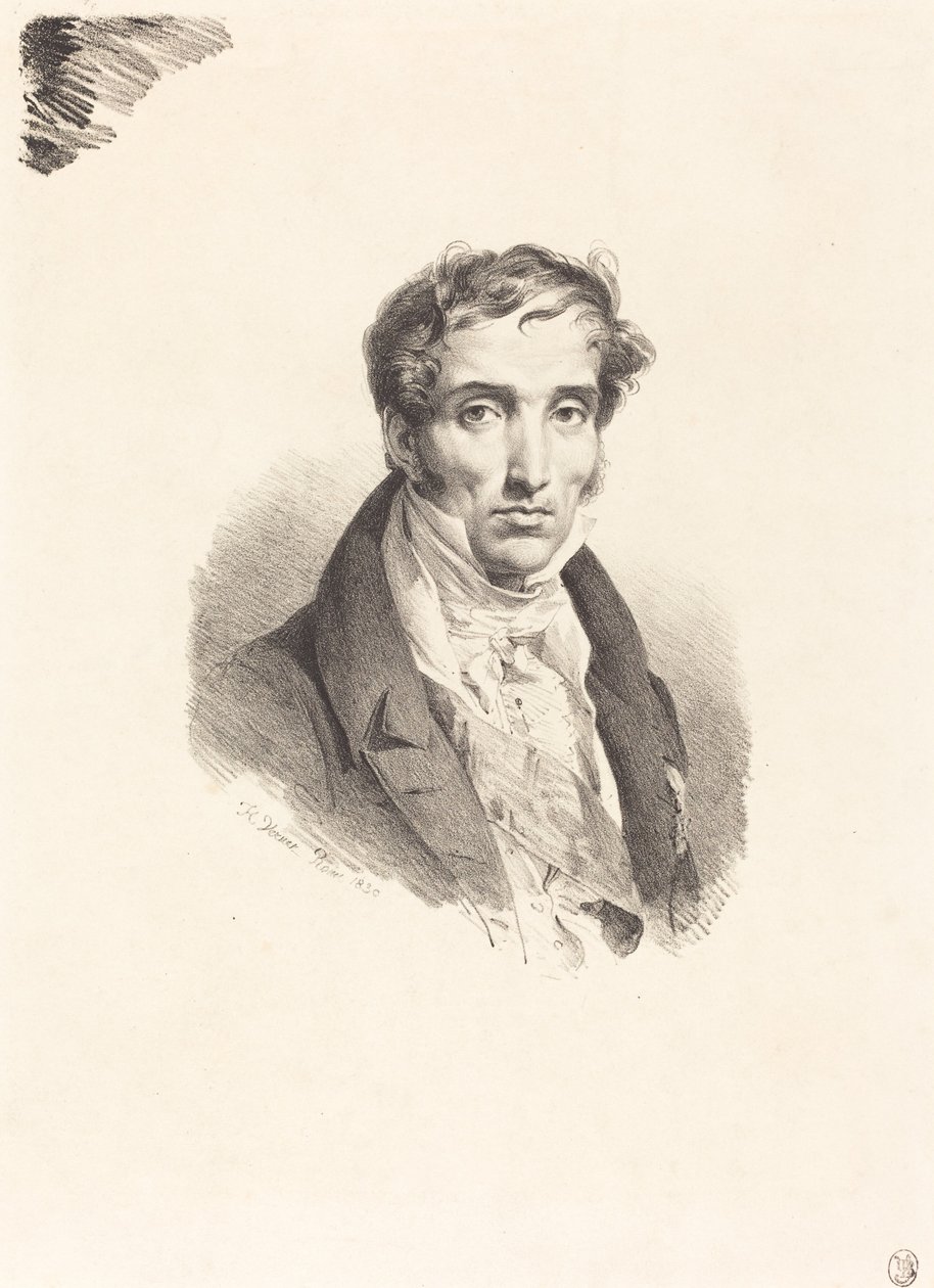 Pierre Guerin door Emile Jean Horace Vernet