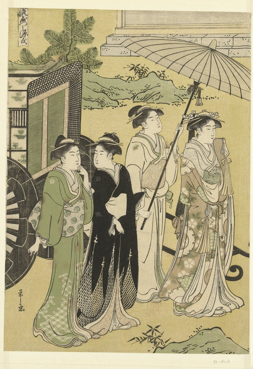 Het bezoek door Hosoda Eishi