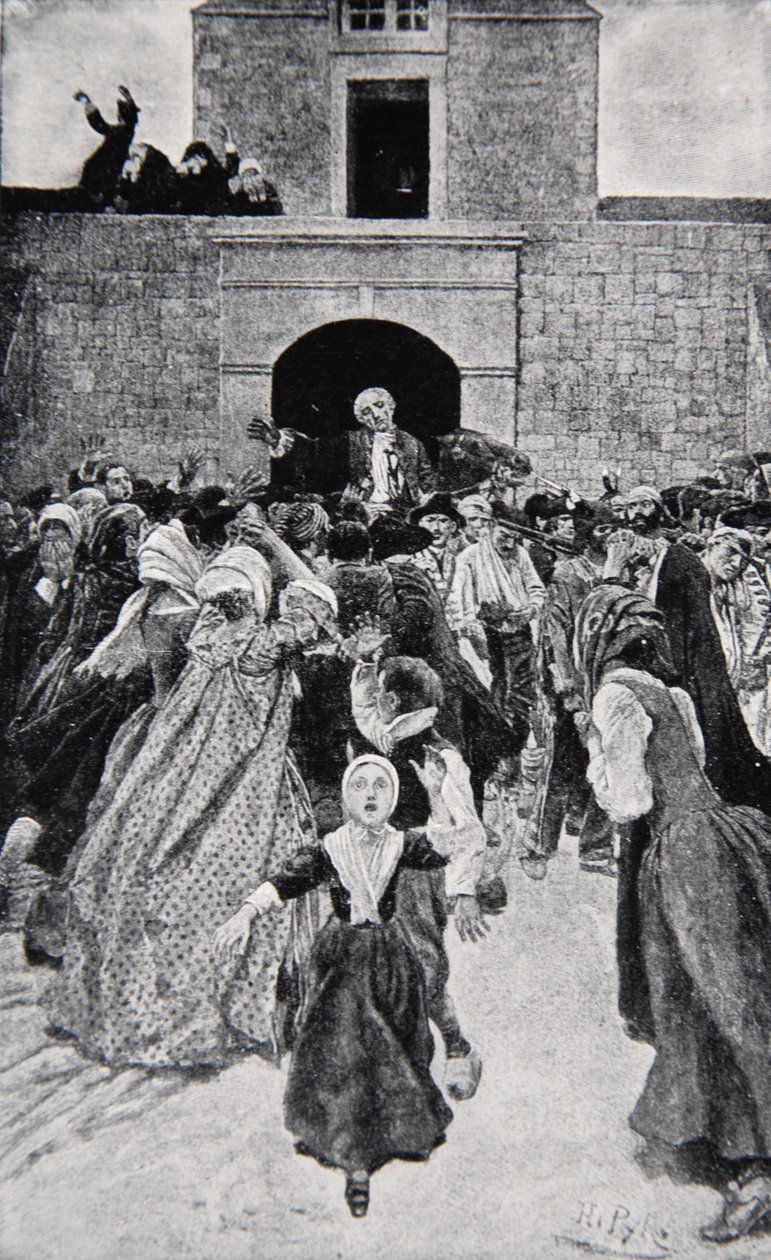 De Val van Montcalm door Howard Pyle