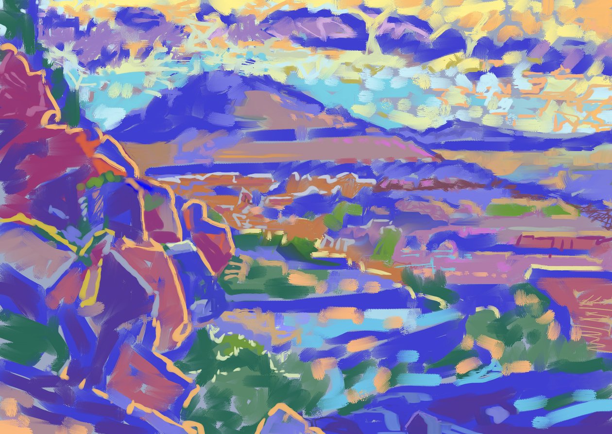 Land en Licht, Sedona door Howard Ganz