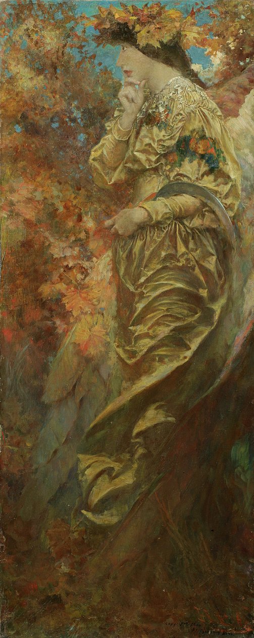 Herfst door Howard Pyle