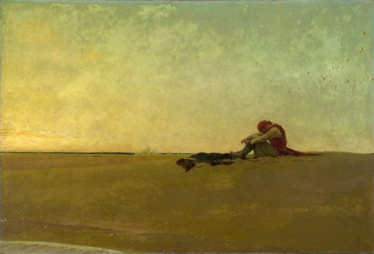 Gestrand door Howard Pyle