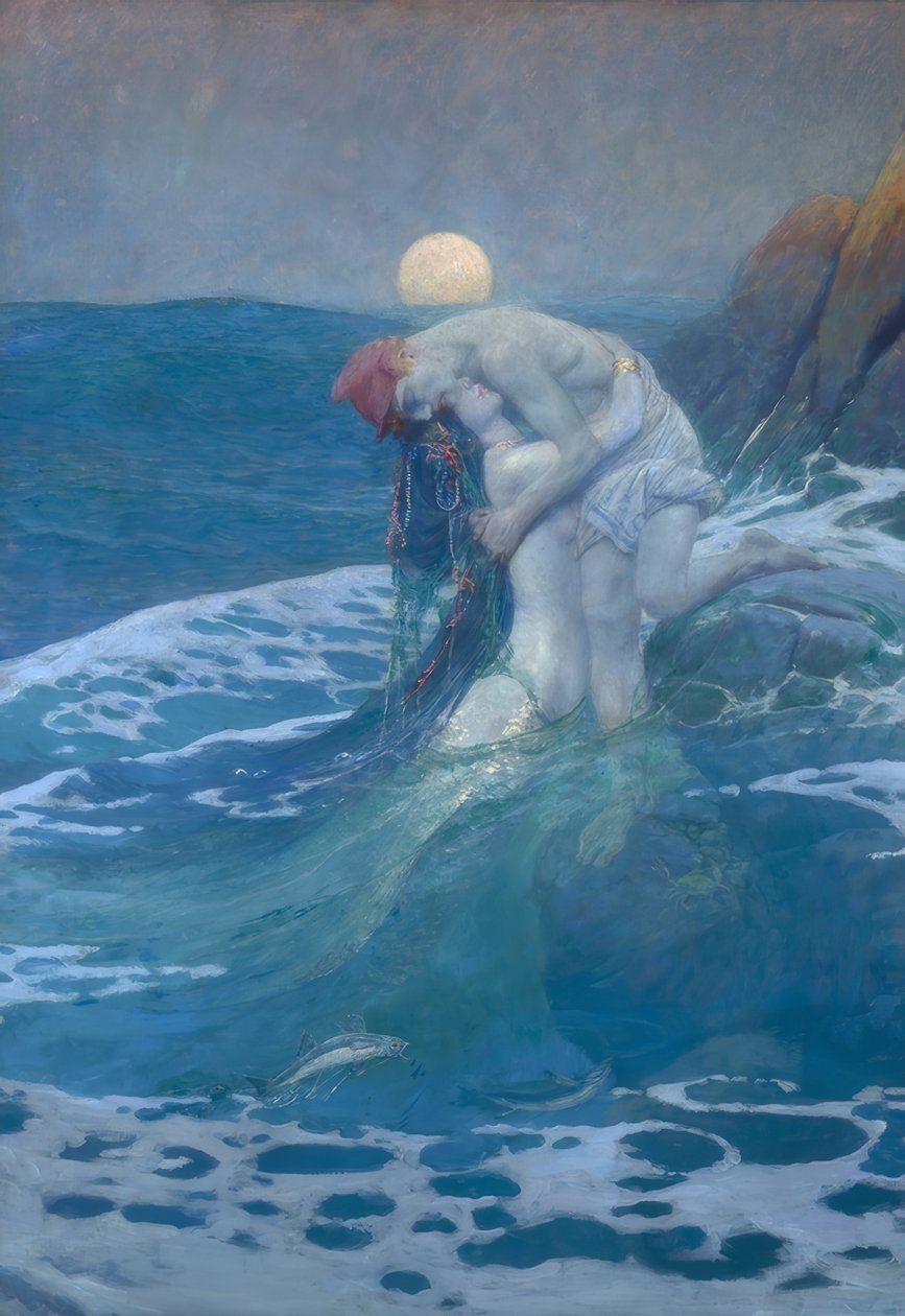 De zeemeermin door Howard Pyle