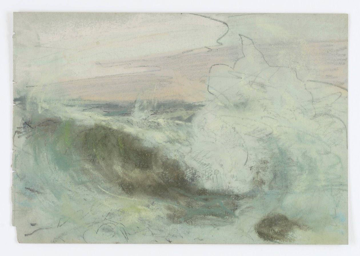 Zonder titel (Breaking Wave) door Howard Russell Butler
