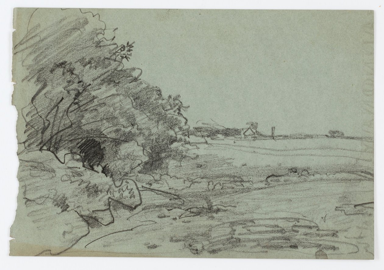 Zonder titel (kustlijn) door Howard Russell Butler