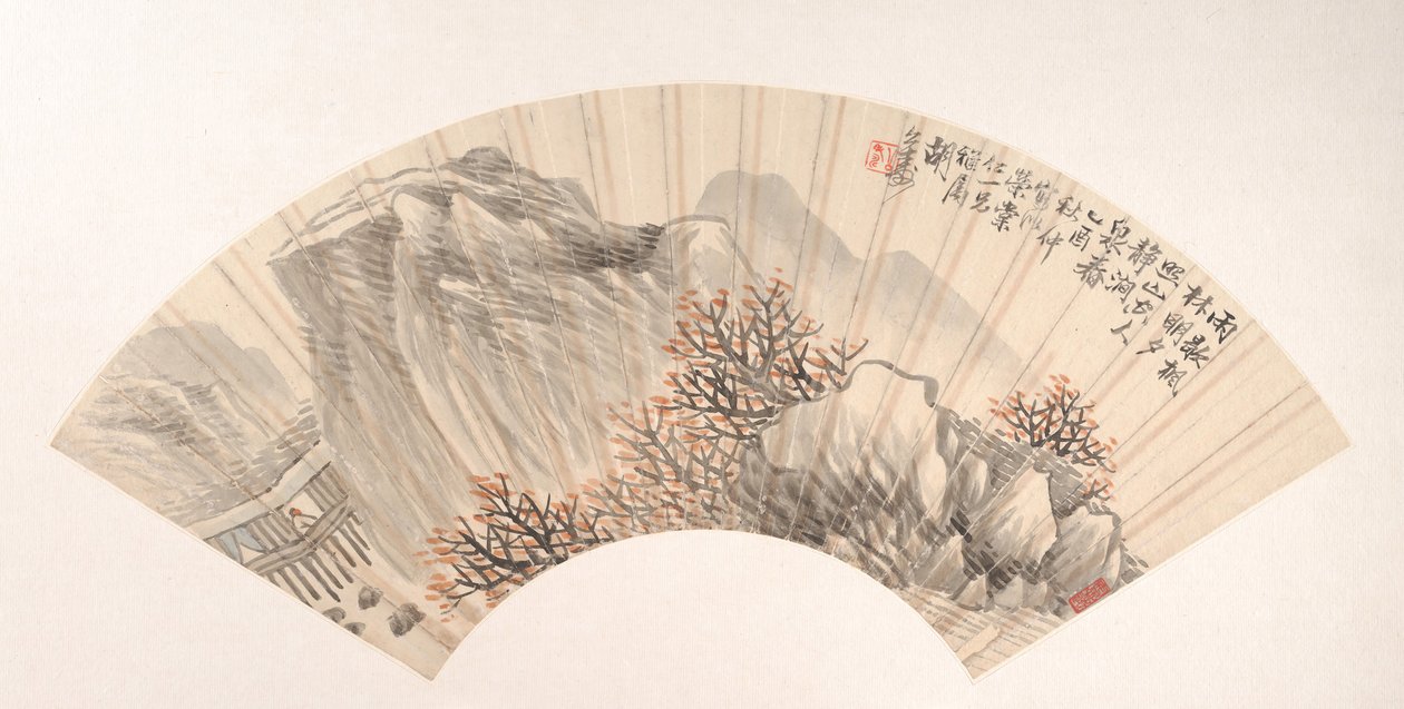 Landschap door Hu Yuan