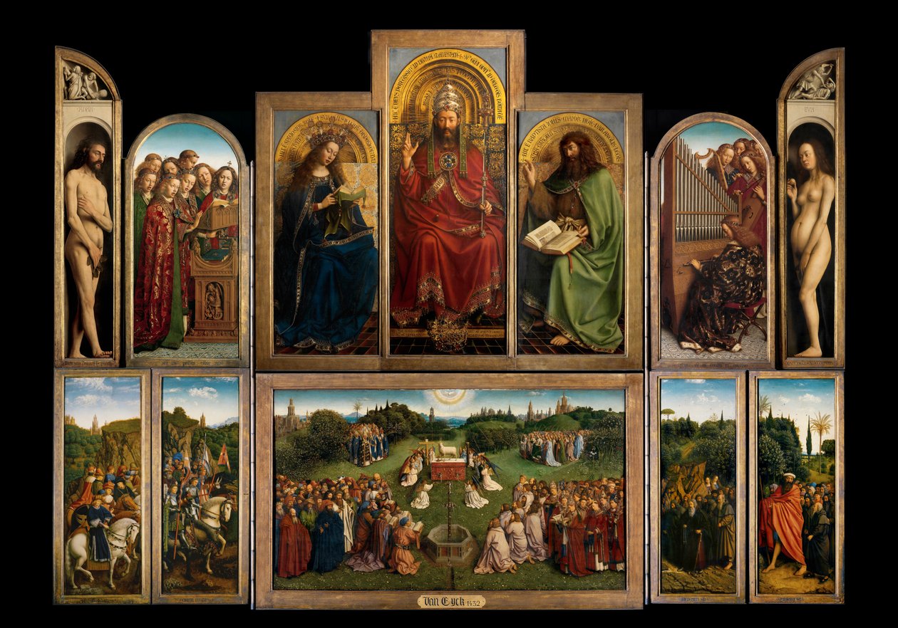 Het Lam Gods door Hubert & Jan van (1390 1441) Eyck