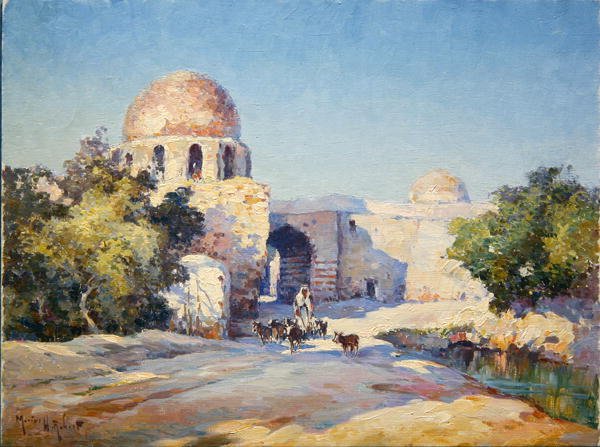 Bab Tuma (Damascus) door Hubert Robert