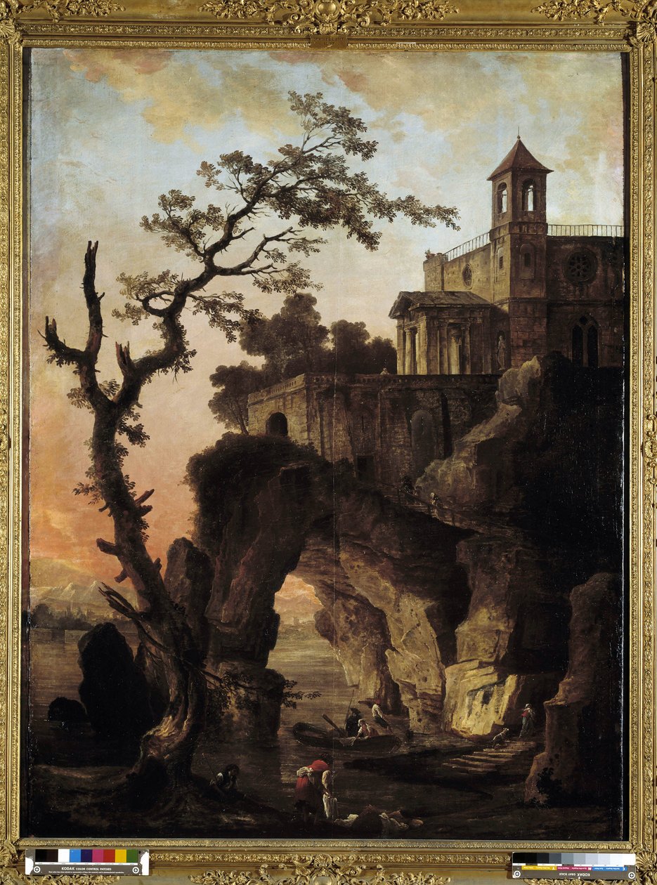 Fantasielandschap door Hubert Robert