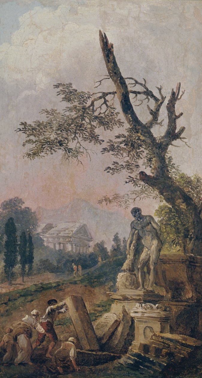 Ruïnes door Hubert Robert