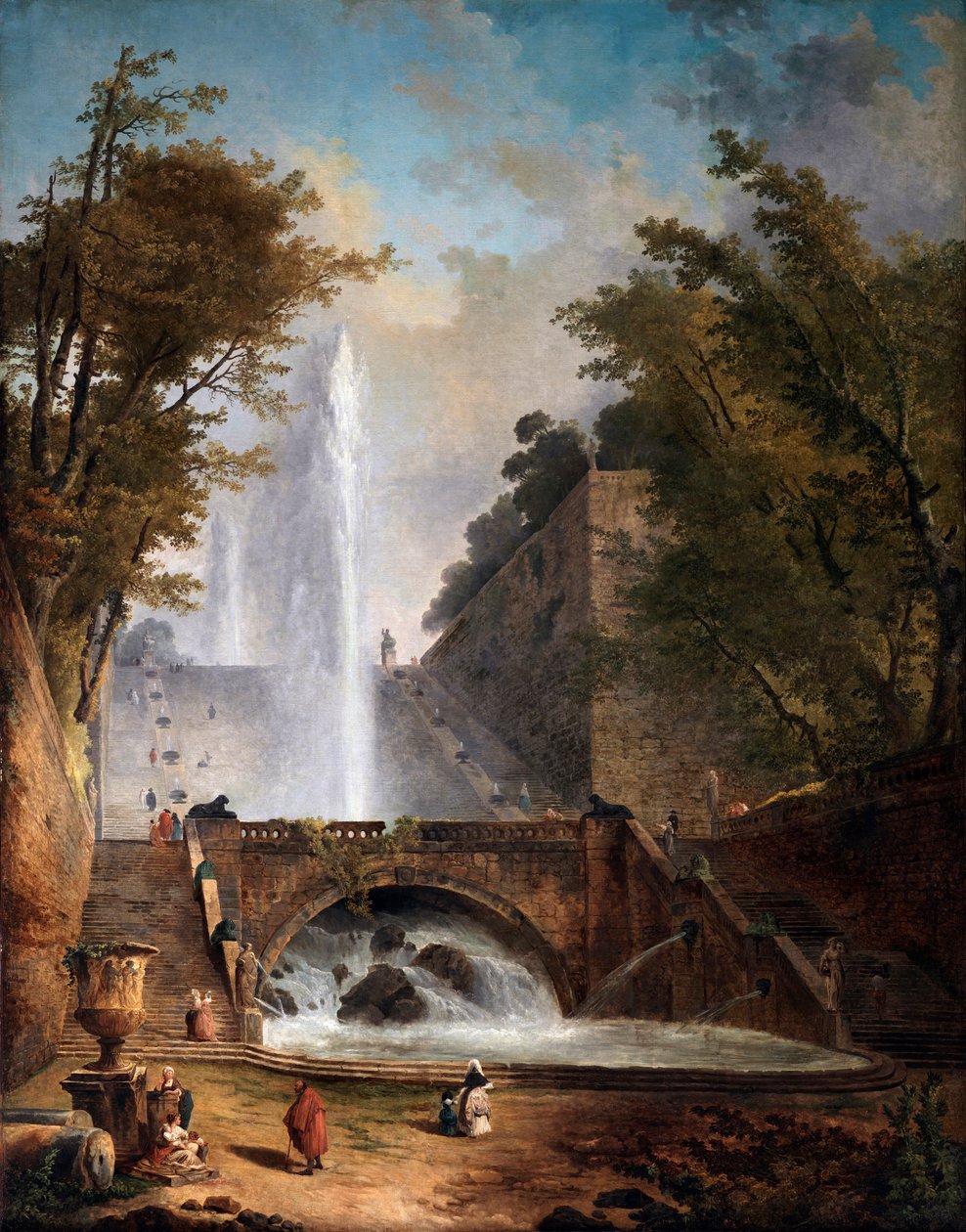 Onbekend beeld door Hubert Robert