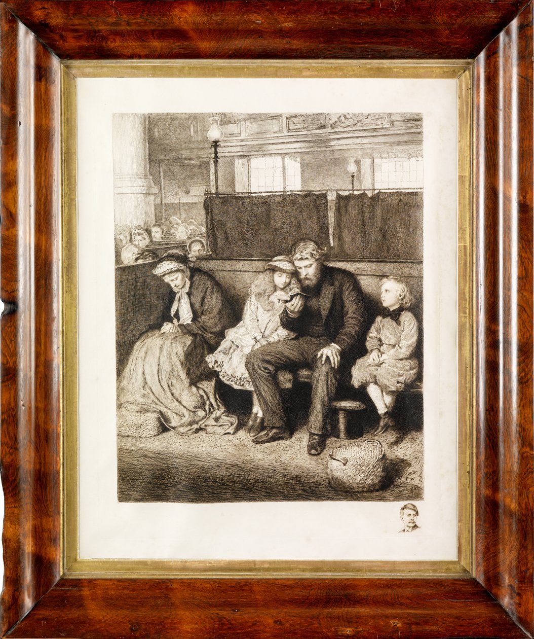 Phillip in de Kerk door Hubert von Herkomer