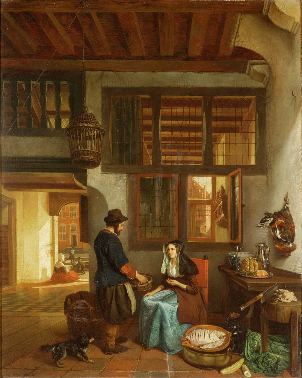 Onbekend schilderij door Hubertus van Hove