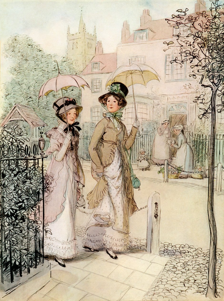 J M Barrie Quality Street door Hugh Thomson